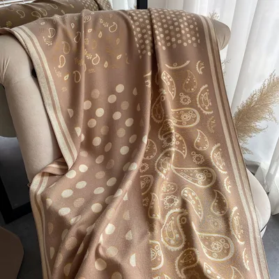 Star Thick Warmth Cashmere Korean Spring And Autumn Ladies Scarf 12 Style - Shop at LoveMi