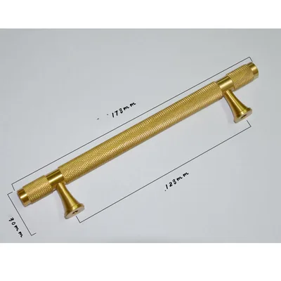 Coppersmith's Modern Minimalist Brass Cabinet Door Handle 178Mm - Shop at LoveMi