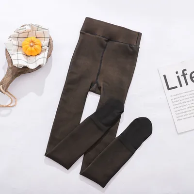 Petite And Small Size Spring And Autumn All in one Pantyhose Black - Shop at LoveMi