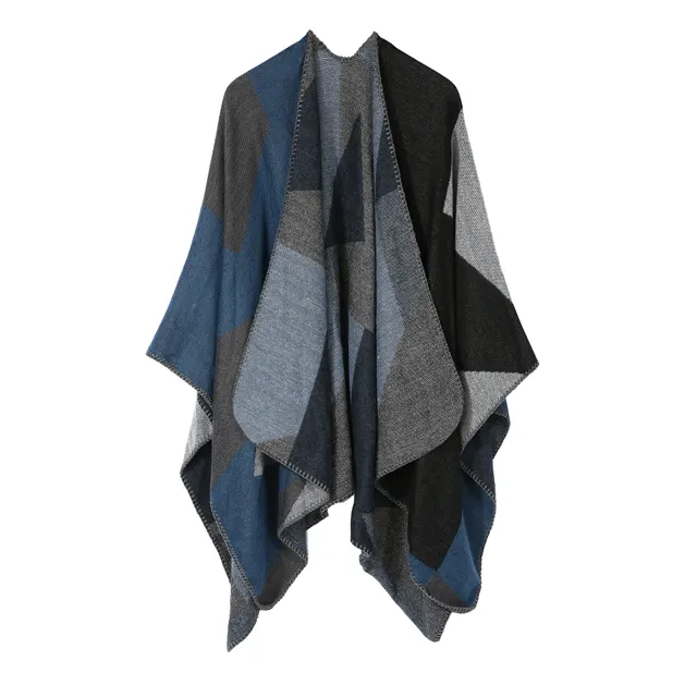 Fashion Street Warmth And Color Matching Cashmere Big Scarf Shawl 4Style - Shop at LoveMi