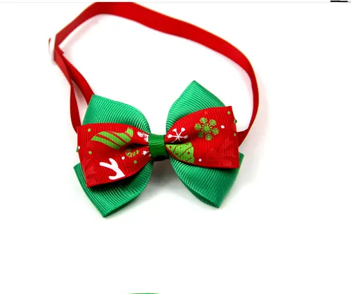 Christmas Pet Bow Tie Bow Tie Cat Dog Party Decoration Props 10 Style - Shop at LoveMi