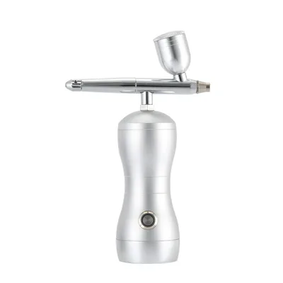 Automatic Nami Spray Oxygen Injection Portable Beauty Apparatus Silver - Shop at LoveMi