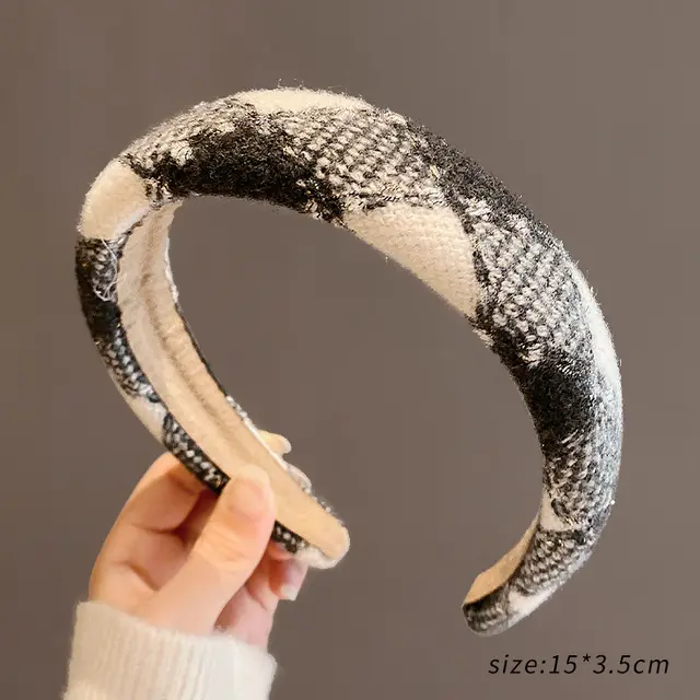 Retro French Style Plush Hair Band For Women 7 Style - Shop at LoveMi