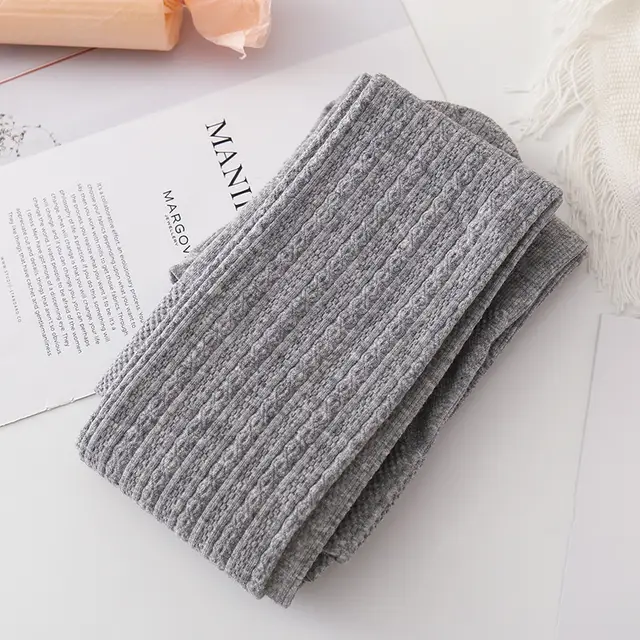 Japanese JK White Tights Autumn And Winter Thickened Oat Color Light Grey - Shop at LoveMi