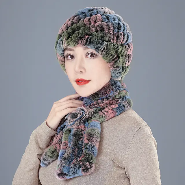 Thicken Warm Mother Scarf And Western Style Woolen Colorful Green - Shop at LoveMi
