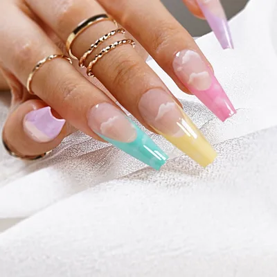 Fashionable Lady Rhinestone Wear Nail Patch 8Style - Shop at LoveMi