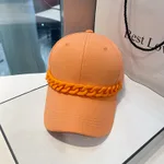 Summer Sunscreen Korean Style Duck Tongue Hat - Orange