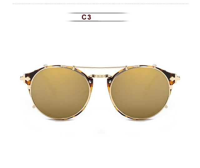 Metal Round Ladies Outdoor Sunglasses Set Mirror C3 - Shop at LoveMi