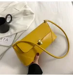 Hand-held Messenger Bag Simple One-shoulder Female - Yellow