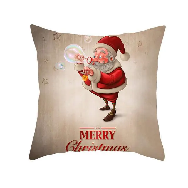 New Cartoon Christmas Old Man Pillowcase - Shop at LoveMi