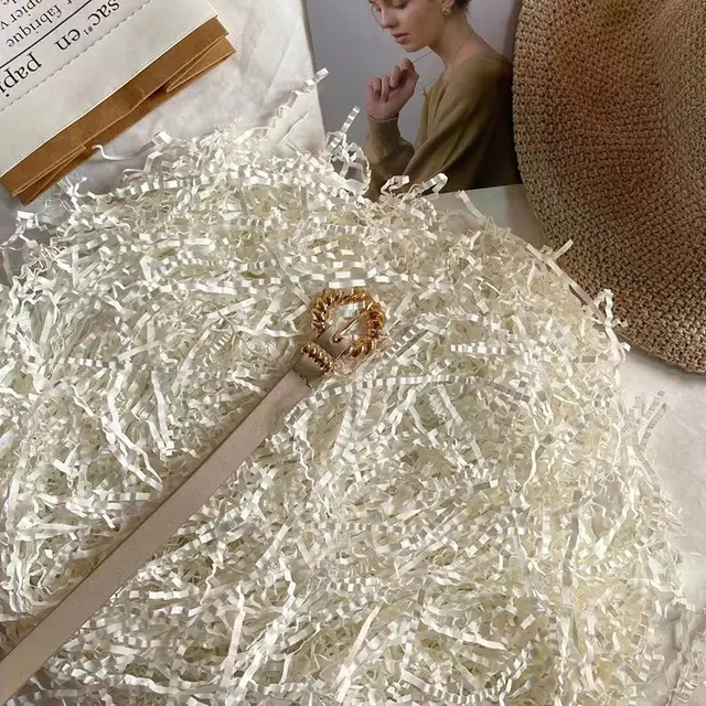 Dress Small Belt Ladies Fashion Woven Buckle Thin Belt Off White - Shop at LoveMi