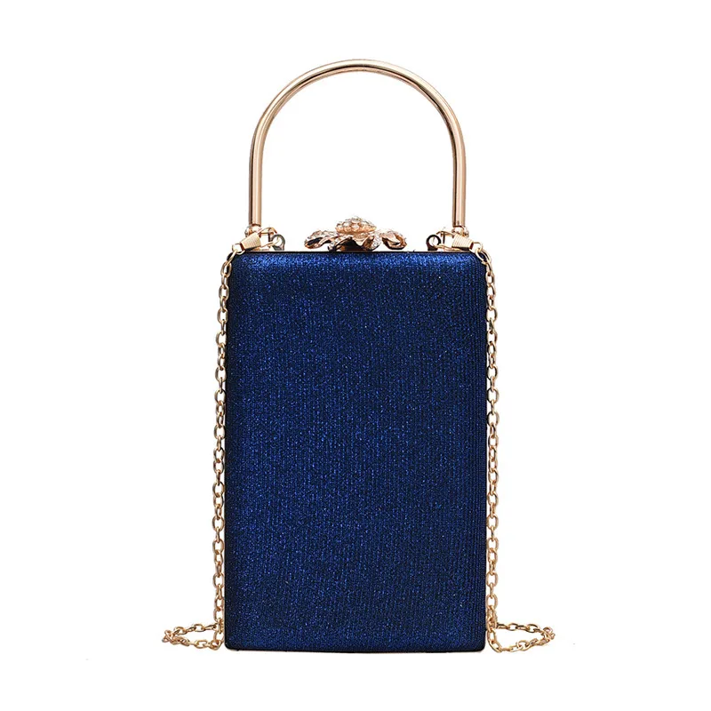 Vintage Special Material Ladies Dinner Bag Blue - Shop at LoveMi