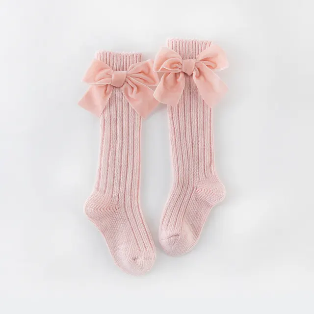 Primary School Growth Tube Cotton Socks Girls Pink - Shop at LoveMi