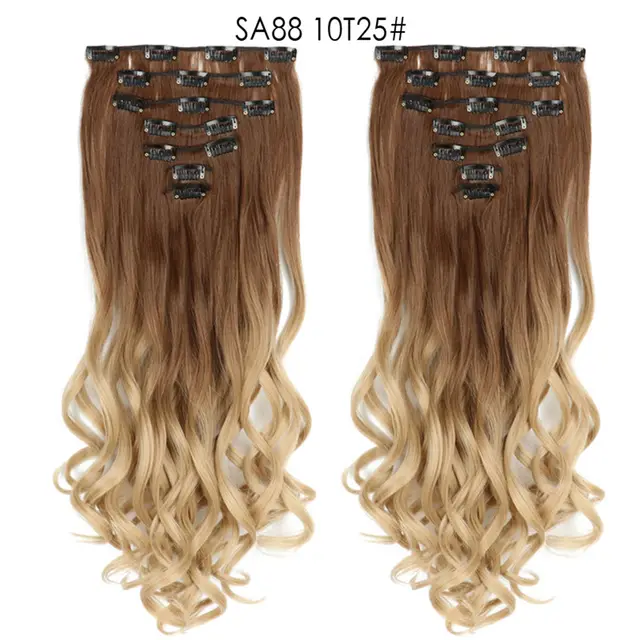 Long Curly Hair High Temperature Silk Curtain - Shop at LoveMi