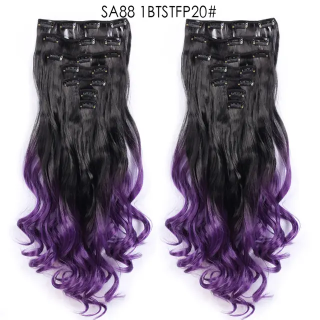 Long Curly Hair High Temperature Silk Curtain U - Shop at LoveMi