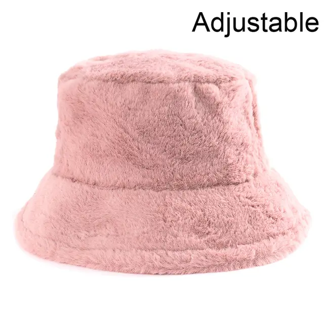 Cow Pattern Female Print Korean Fashion Plush Hat Pink - Shop at LoveMi