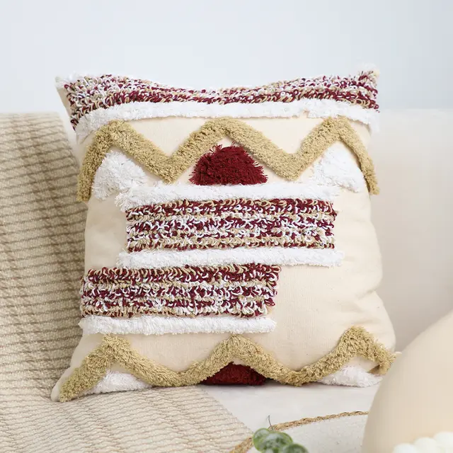 Art Throw Case Cushion Bay Window Square Pillow Winding Square Pillow - Shop at LoveMi
