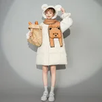 Cotton Coat And Scarf