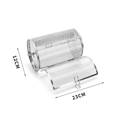 Oven Accessories Grilled Chicken Rack Rotating Cage Grill Style5 - Shop at LoveMi