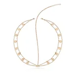 Jewelry European And American Style Popular Beaded Auspicious Pearl Tassel Headband Hair Accessories - Gold C
