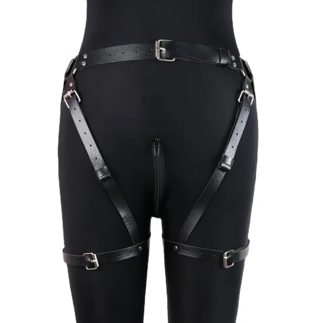 Adult Products Sexy Leather Women's Panties Black - Shop at LoveMi