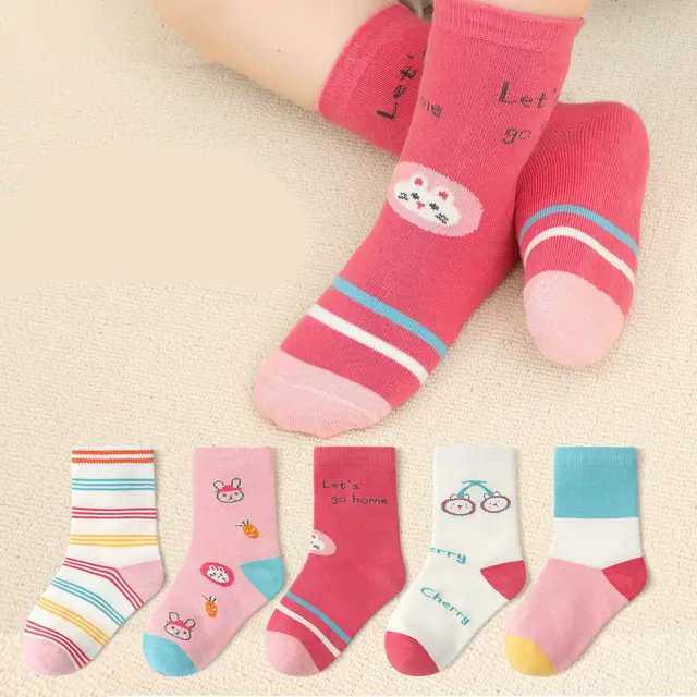 Children's Autumn And Winter Tube Cotton Socks Bunny - Shop at LoveMi