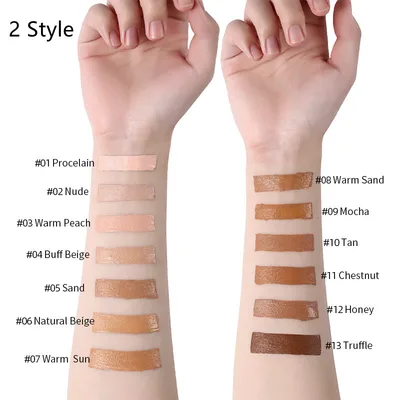 Makeup Liquid Foundation Oil Control Concealer 2 Style - Shop at LoveMi