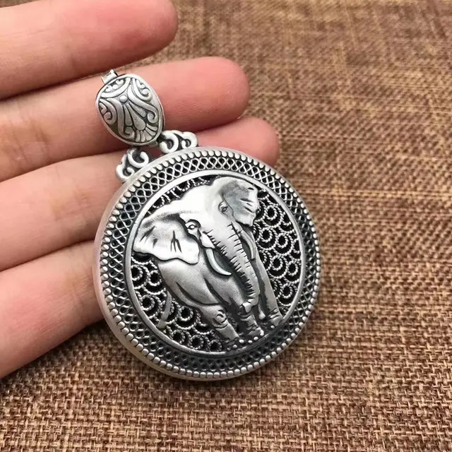 Elephant Sweater Chain Pendant Women Accessories Single Pendant - Shop at LoveMi