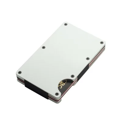 Aluminum Alloy Hot selling Carbon Fiber Wallet Silver - Shop at LoveMi