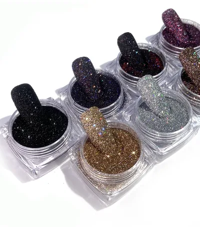 Star Powder Manicure Woolen Cloth Decoration Sugar Edible Galaxy Pulp Painted Glue - Shop at LoveMi