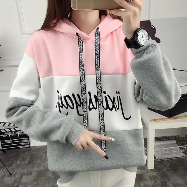 Loose Student Autumn Winter Casual Jacket Pink - Shop at LoveMi