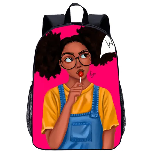 African Girl Student School Bag Child - Shop at LoveMi