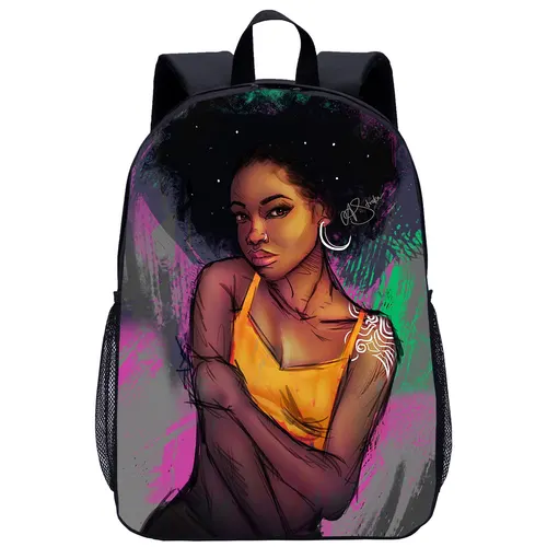 African Girl Student School Bag Child O - Shop at LoveMi