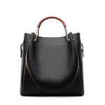 Fashionable And Simple Embossed Ladies Large-capacity Handbag - B-S