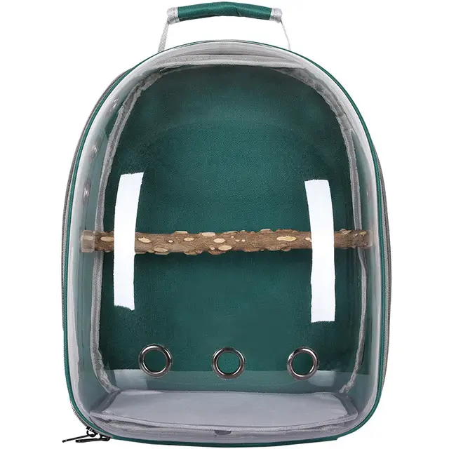 Convenient Outing Parrot Myna Bird Cage Green - Shop at LoveMi