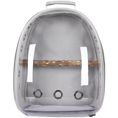 Convenient Outing Parrot Myna Bird Cage Grey - Shop at LoveMi