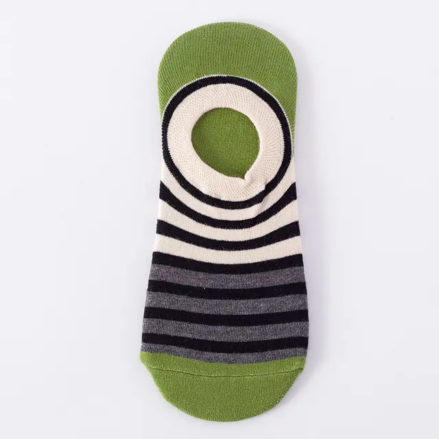Silica Gel Non slip Invisible Shallow Mouth Boat Socks Women 1 Style - Shop at LoveMi