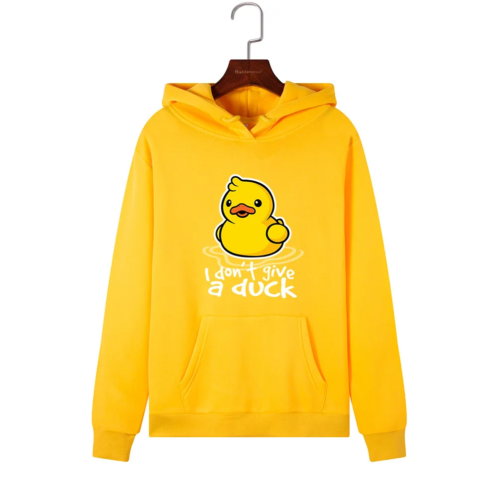 Casual Women's Printed Hooded Long Sleeve Sweatshirt Yellow - Shop at LoveMi