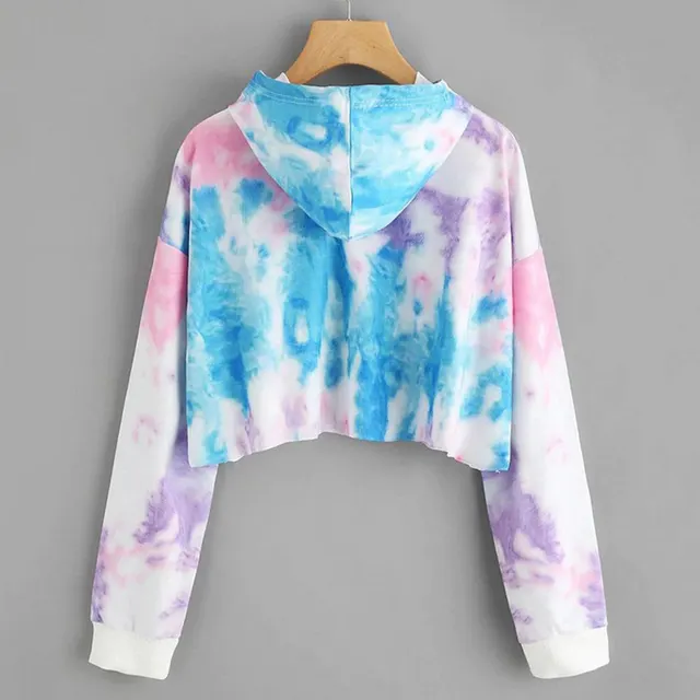 Fashion Creative Ladies Color Long Sleeve Sports Hoodie Photo Color - Shop at LoveMi