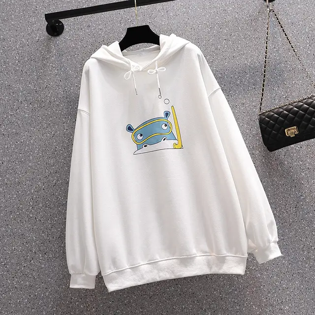 Ladies Cute Sweater Women Spring And Autumn Thin White - Shop at LoveMi