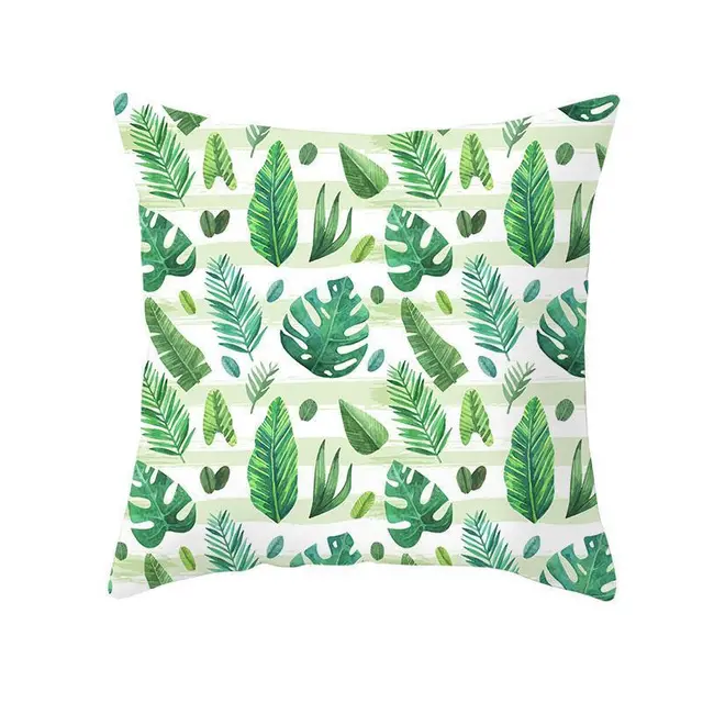 Green Plant Tassel Sofa Pillowcase 10Color - Shop at LoveMi