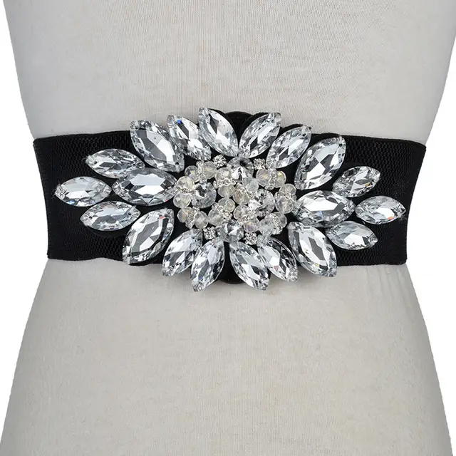 Ladies Elastic Waistband Wide Group Band White - Shop at LoveMi