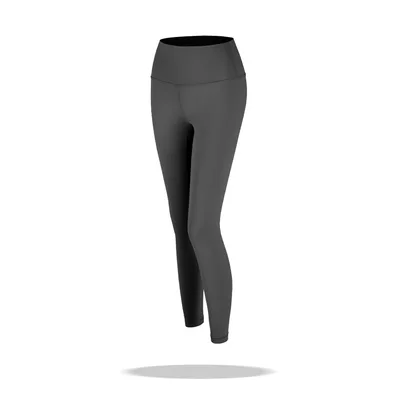 High waisted Peach Running Hip lifting Sports Tights Black - Shop at LoveMi