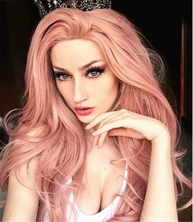 European And American Women With Curly Hair And Wavy Wigs Photo Color - Shop at LoveMi