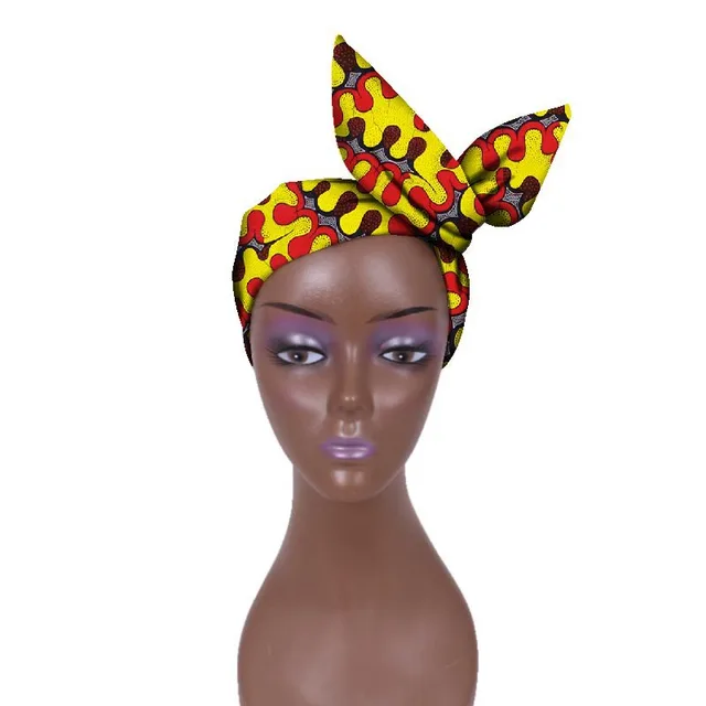 Batik Cloth Headband Ankara Fabric Commemorative Outing Adjustable 4Style - Shop at LoveMi