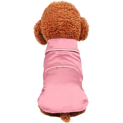 Pet Clothes Spring And Summer New Pajamas Silk Bathrobe Robe Pink - Shop at LoveMi