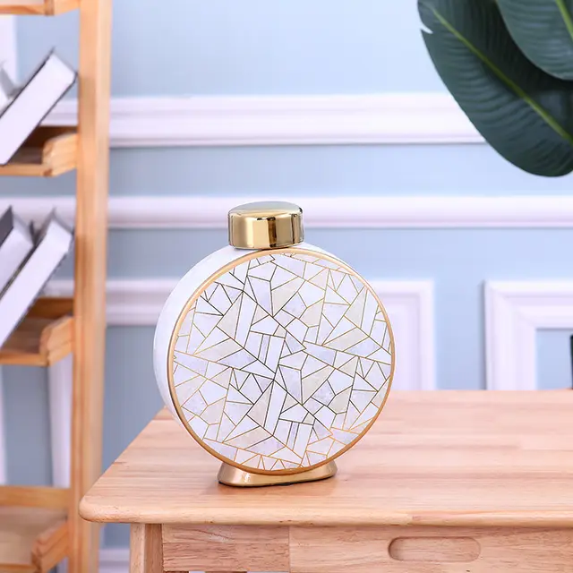 European style Phnom Penh Ceramic Vase White Phnom Penh - Shop at LoveMi