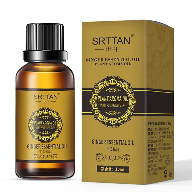 Aromatherapy Body Massage Humidifier Water soluble Ginger Essential Oil 3Pcs - Shop at LoveMi