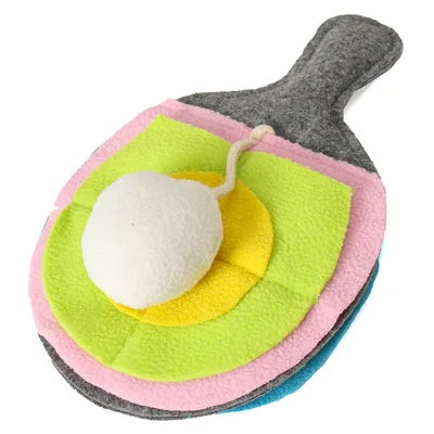 Ping pong Bat Pet Dog Cat Puzzle Grey - Shop at LoveMi