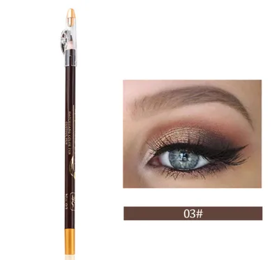 Eyeliner Eyebrow Pencil Beard And Beard Pencil With Sharpener Light Brown - Shop at LoveMi